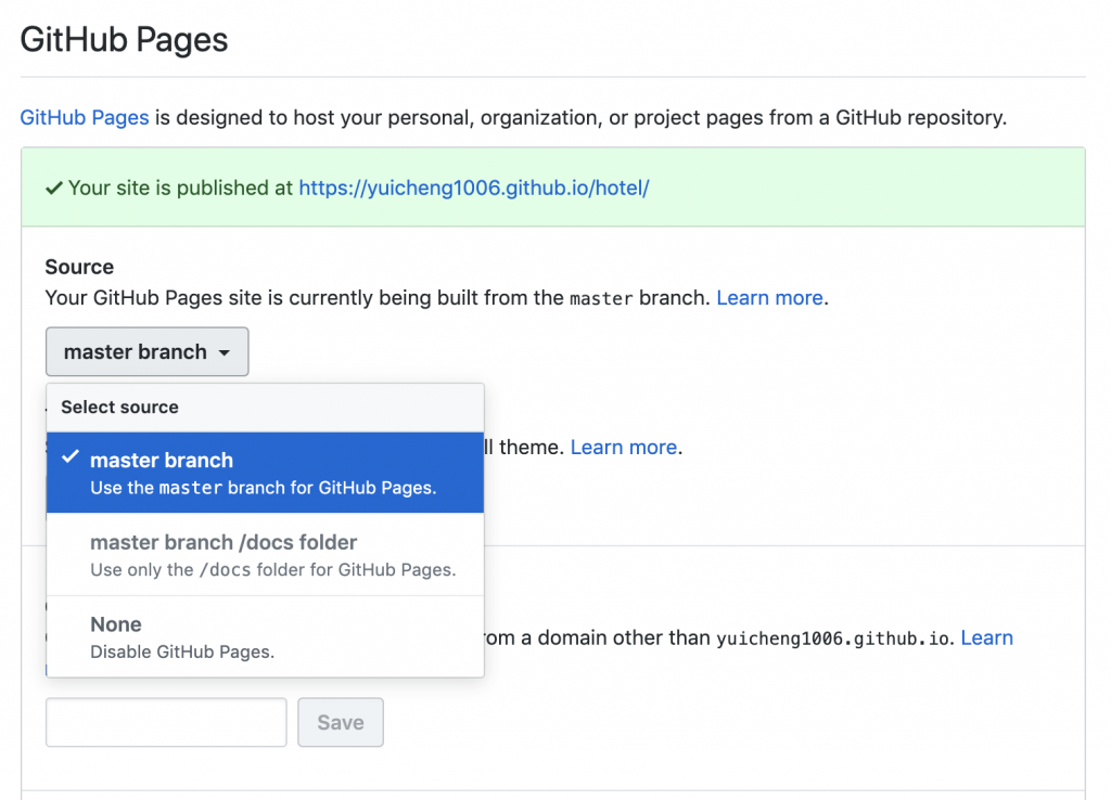 Github Pages 建立個人網站