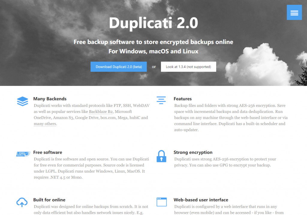 開源資料備份系統：Duplicati-天时网