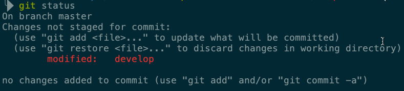 Git status 狀態