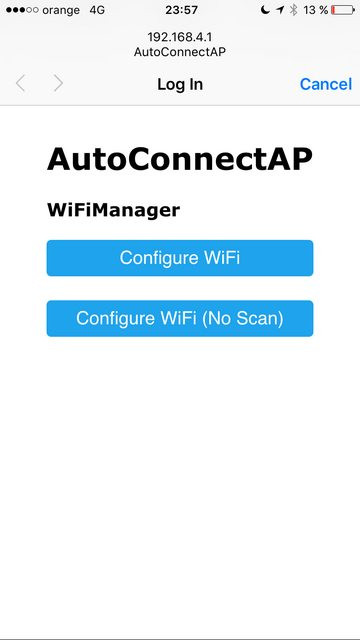 WiFiManager