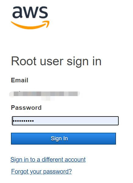 root user登入畫面二