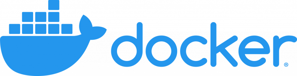 Docker 的 Logo（來自 https://www.docker.com/company/newsroom/media-resources）