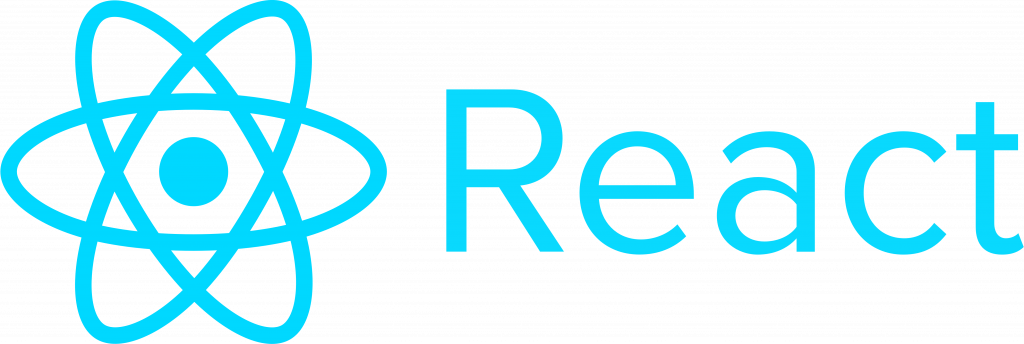 React 的 Logo（來自 https://logos-download.com/9747-react-logo-download.html）