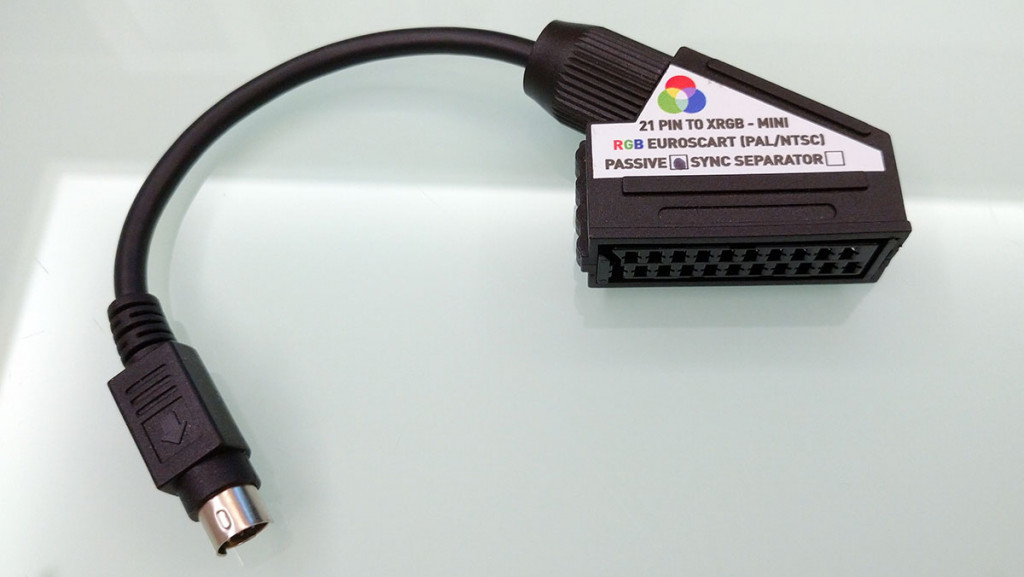EuroSCART to Framemeister XRGB mini passive adapter cable