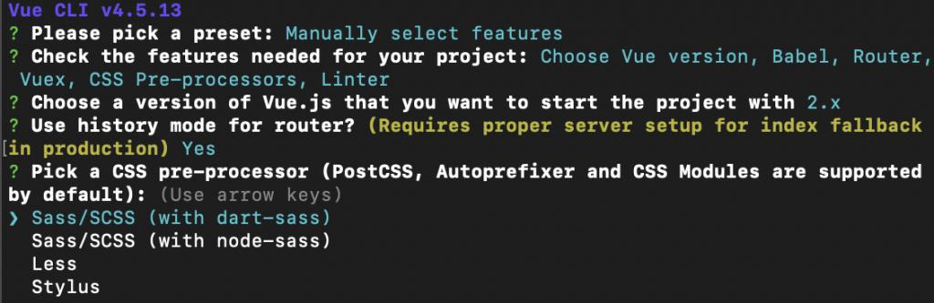 pick a CSS pre-processor
