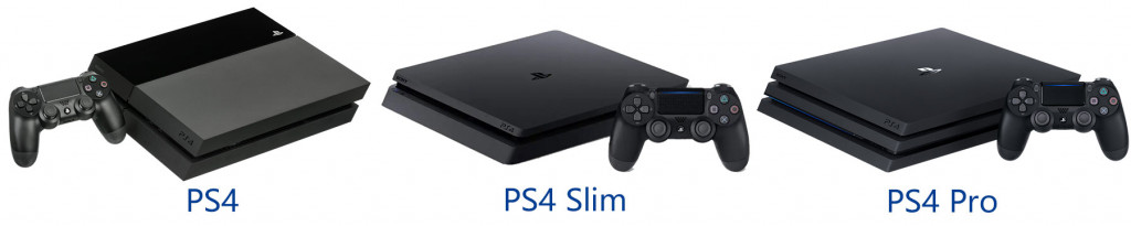 PS4 造型差異