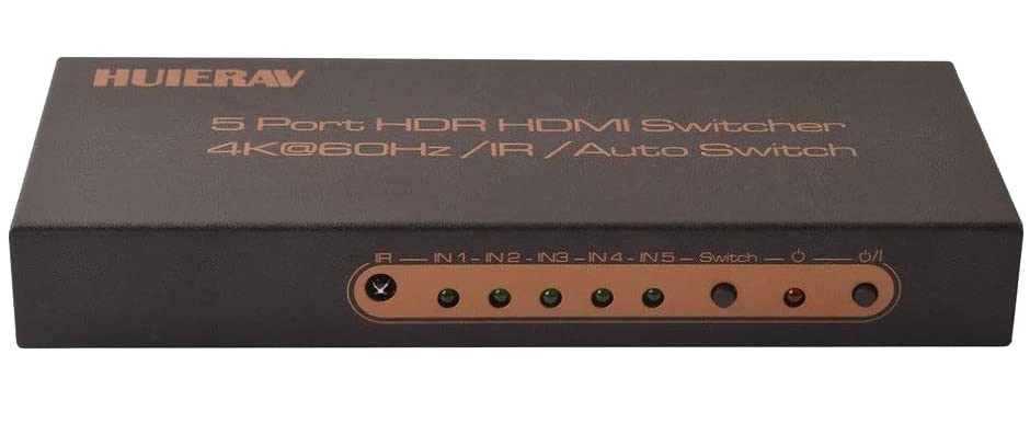 HDMI 2.0 切替器 5x1 5入力1出力