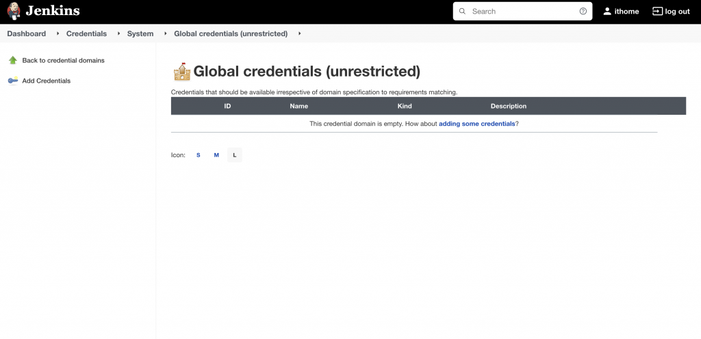 Global credentials
