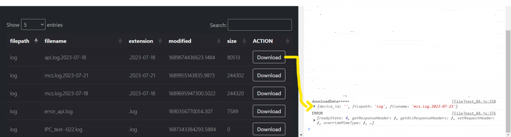 ajax-post-json-server-it-it