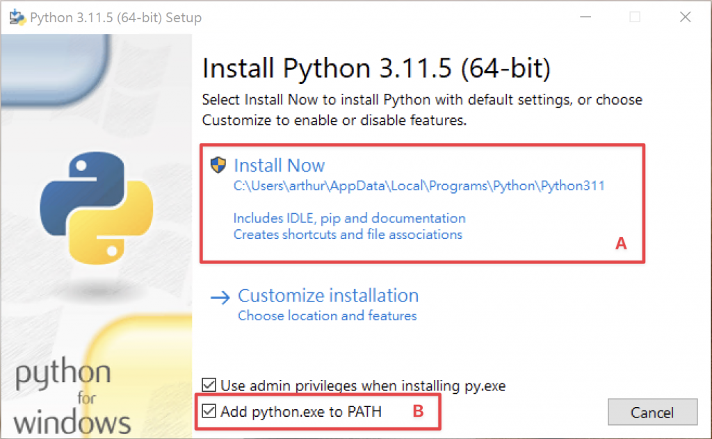 Install Python