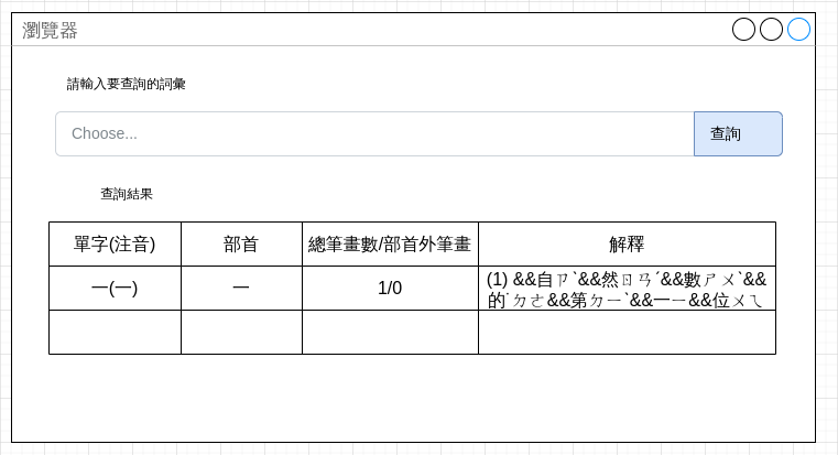 系統雛型