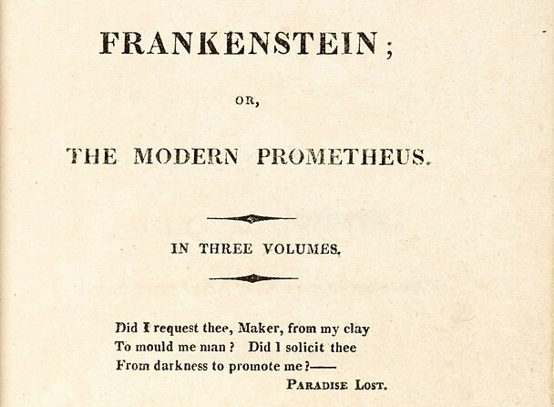 Frankenstein 首版書皮