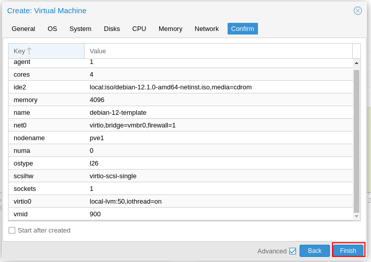 Create VM