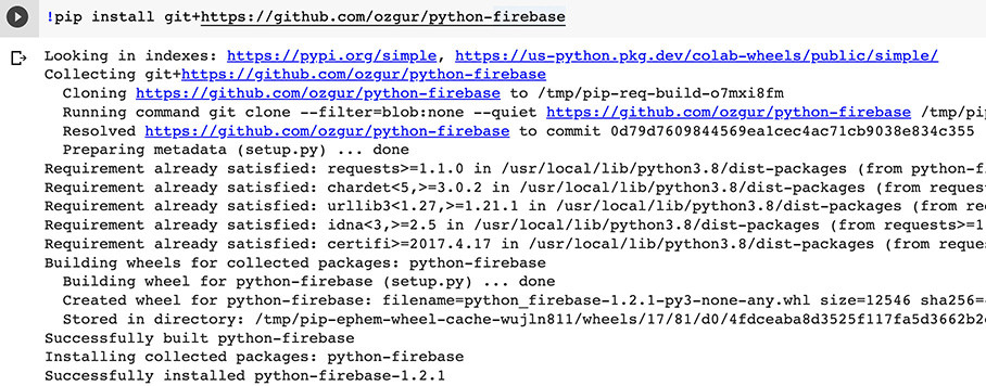 Python 教學 - 串接 Firebase RealTime Database 存取資料 - 安裝 python-firebase 函式庫
