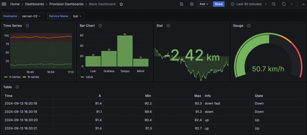 Panel Visualization