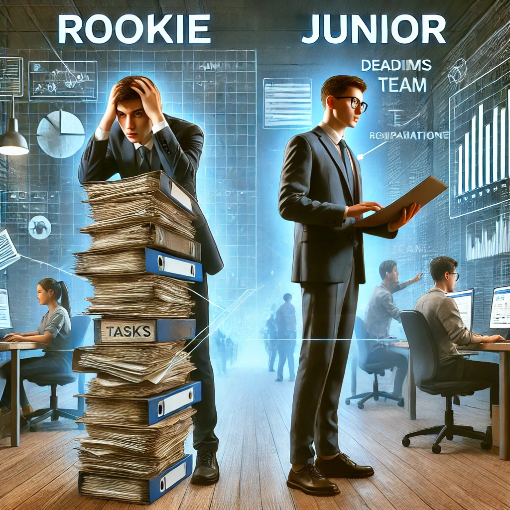 Rookie社會新鮮人與Junior職場新秀