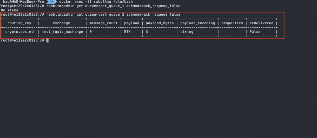 RabbitMQ Get Result2