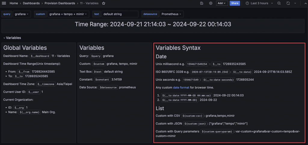 Syntax