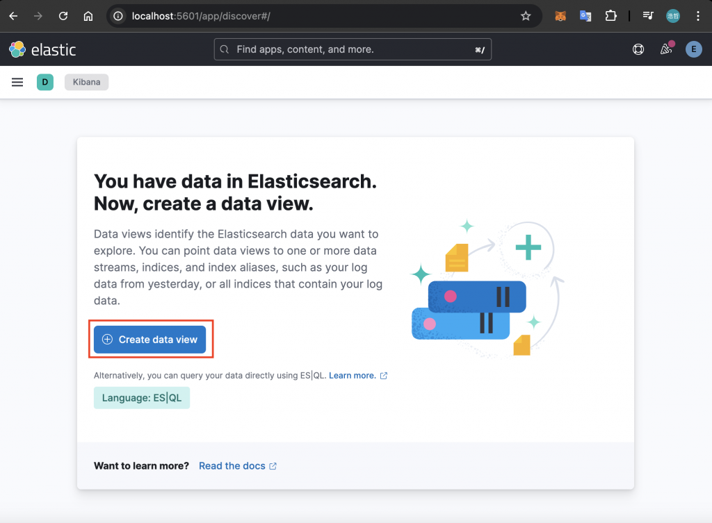 Kibana Create Data View