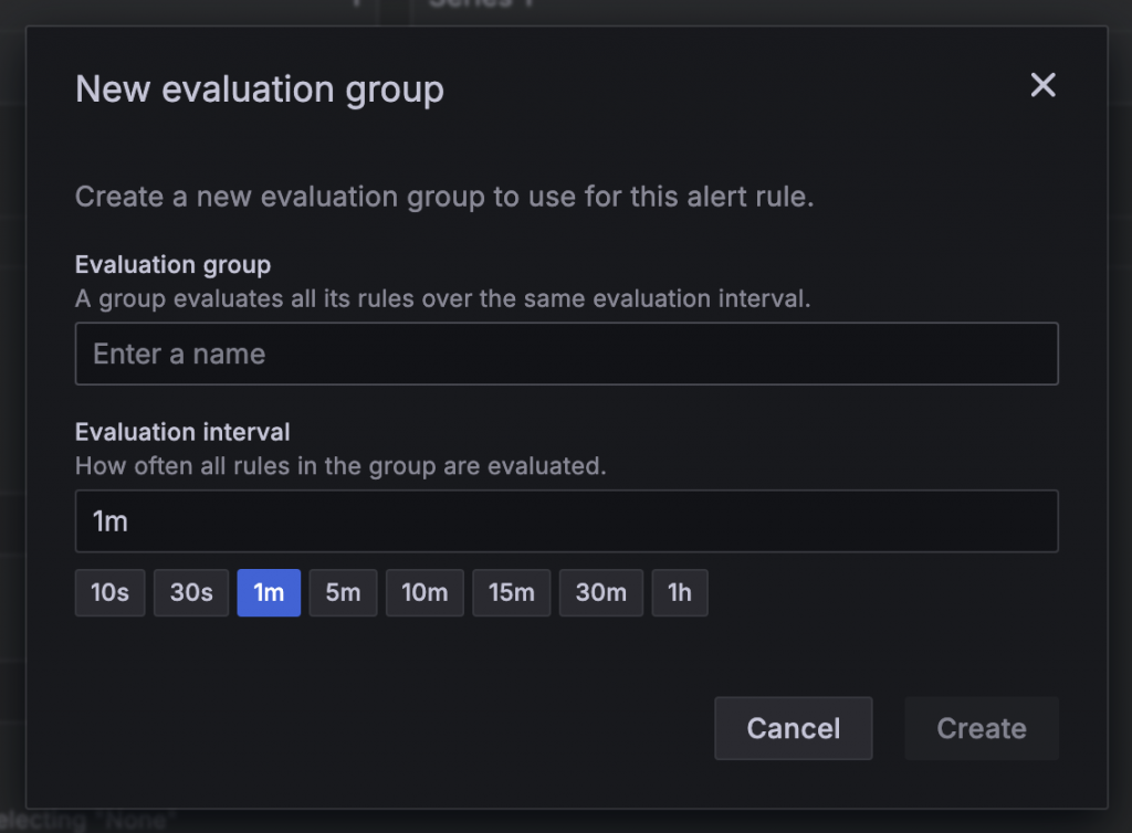 Evaluation group