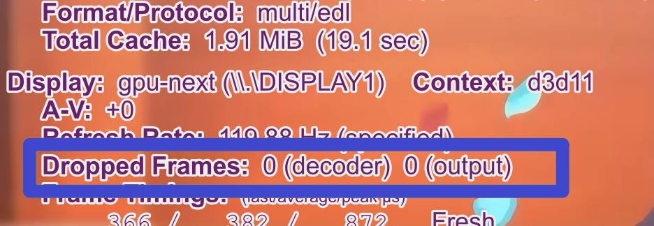shift+i 統計面板,看掉幀數