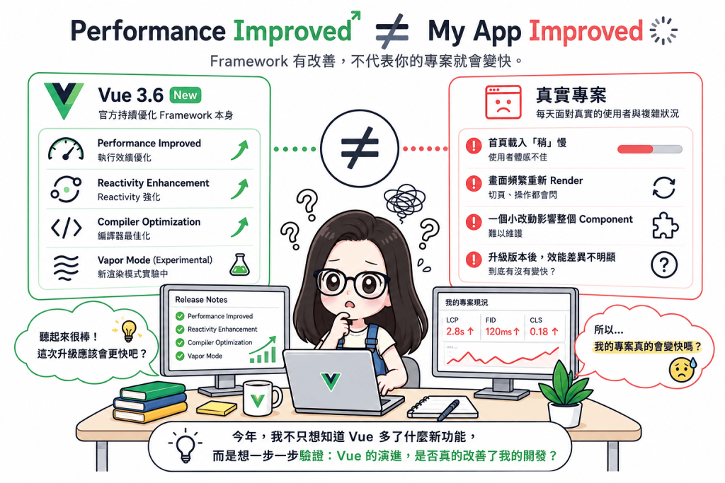 Performance improvement ≠ My application improvement