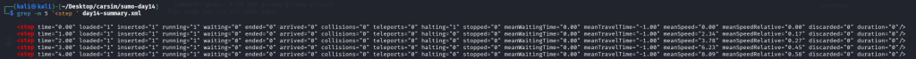 Kali Terminal 顯示 day14 Summary 輸出