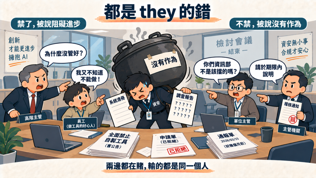 都是they的錯