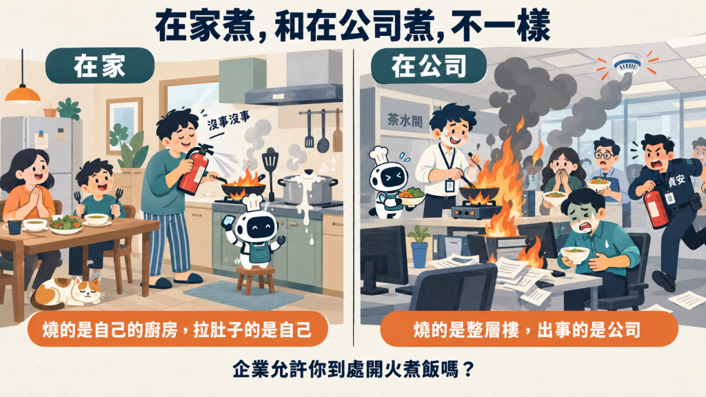 個人與企業的差異