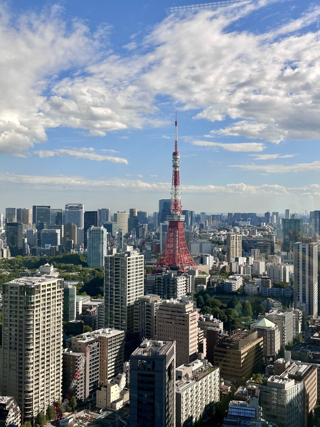 既然在東京，不免俗地來張雖然天天看但目前還沒看膩的東京鐵塔