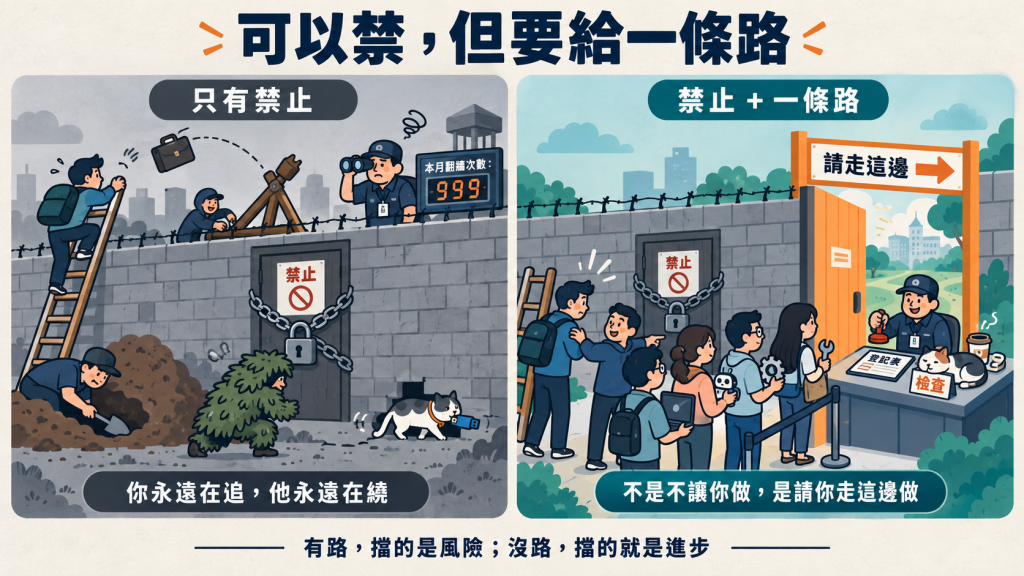 留條活路