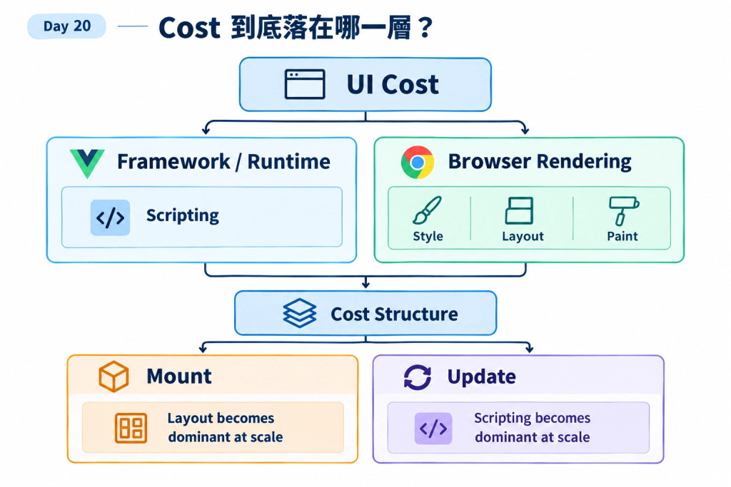 Cost 到底落在哪一層？