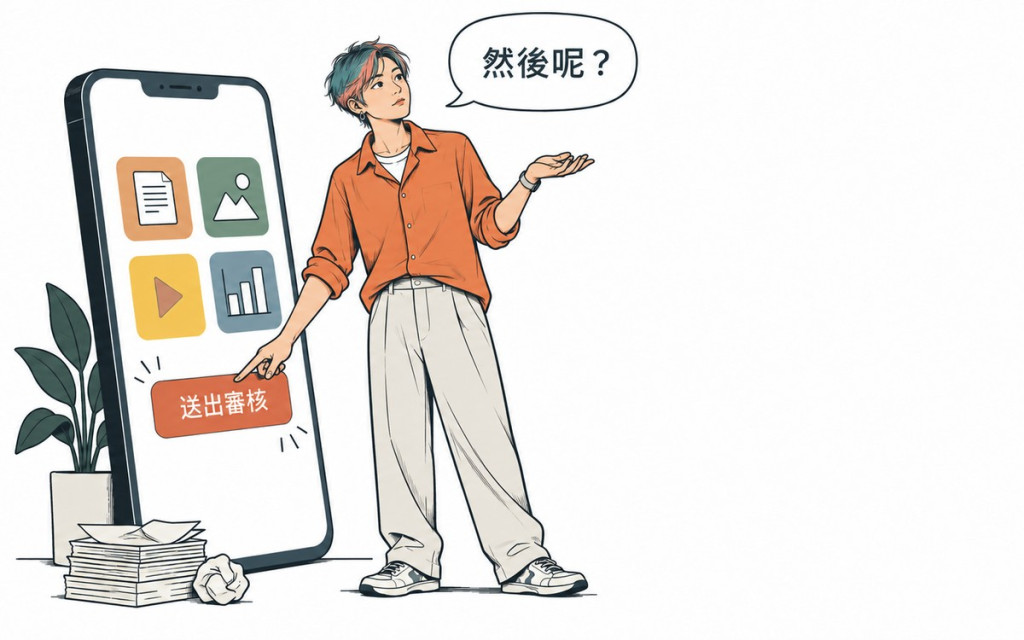 按下第四個 App 的審核鍵之後,問自己:然後呢?