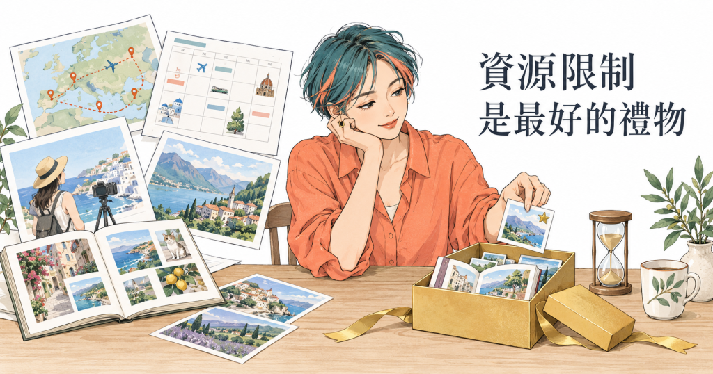 想了一整週之後,宏大的旅拍 App 縮成一個做得完的小東西