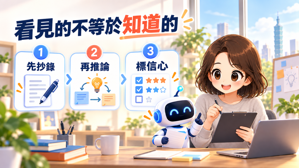 看見的不等於知道的