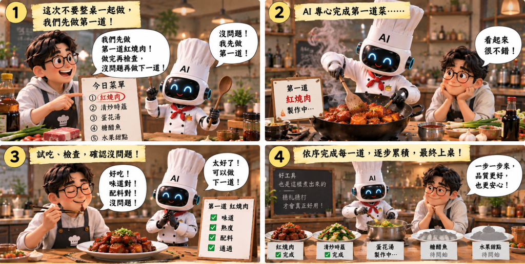 一步一步