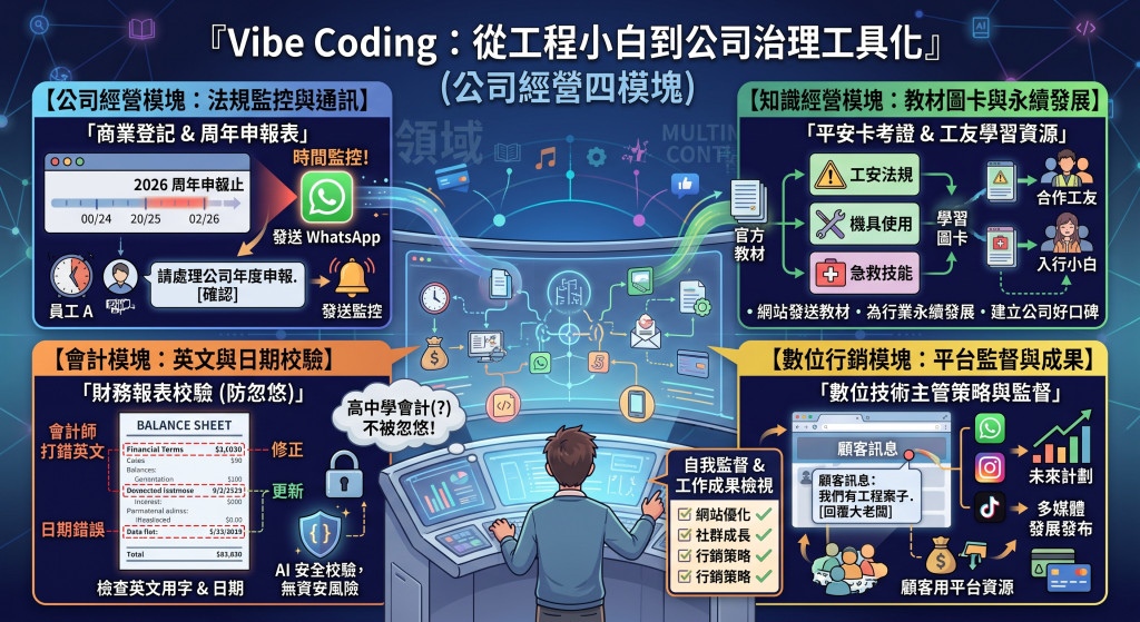 大概圖示四大模塊架構