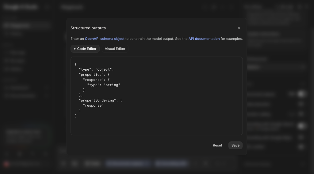 Day10 Structured outputs Code Editor