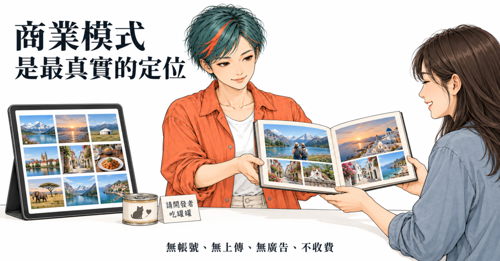 商業模式是最真實的定位