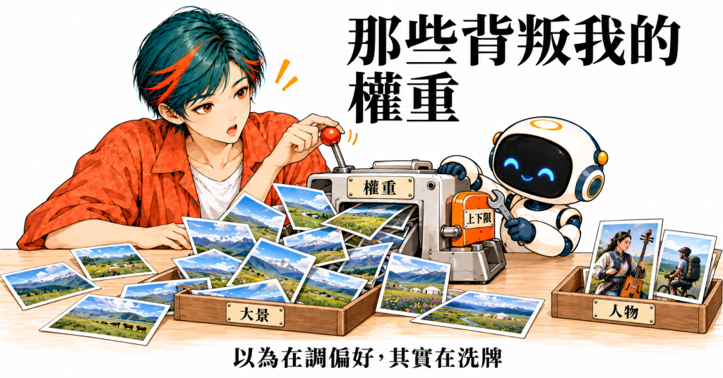 那些背叛我的權重