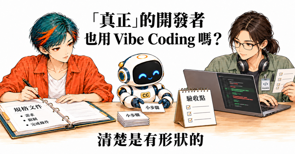 『真正』的開發者也用 Vibe Coding 嗎?