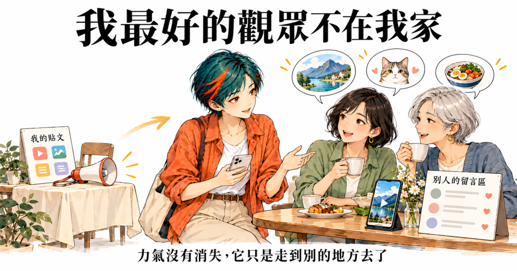 我最好的觀眾不在我家