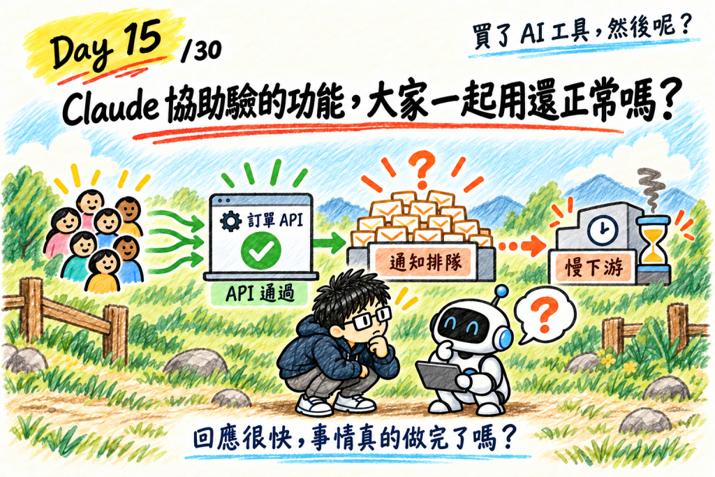 同一份發布包，多人同時取消訂單：速度守住了，通知是否也在期限內完成
