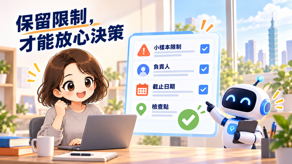 Day 20 小結：保留限制，才能放心決策