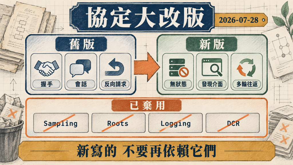 2026-07-28 版的主要改動與棄用項目