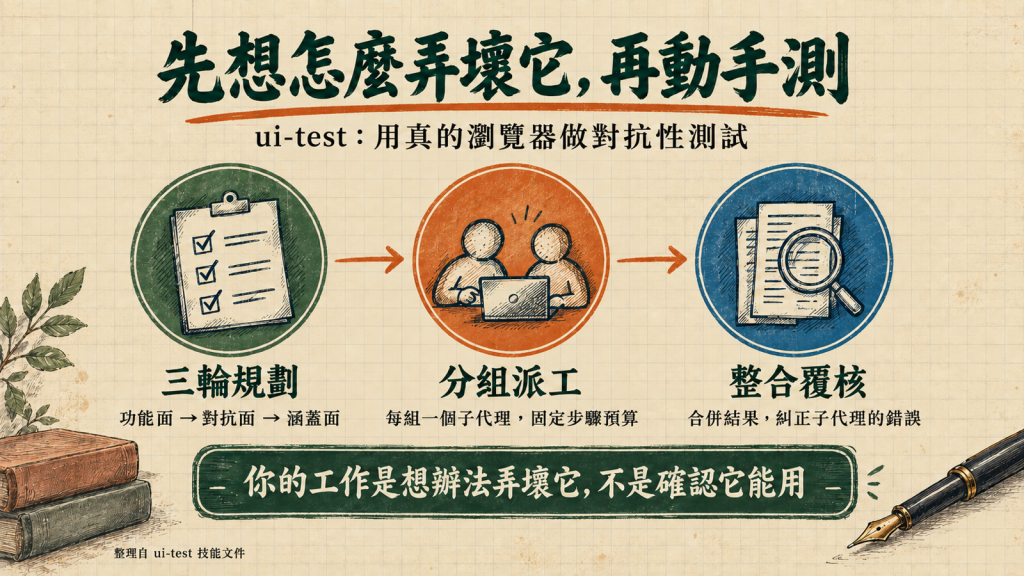 先想怎麼弄壞它,再動手測