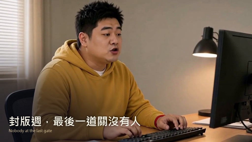 封版週，最後一道關沒有人｜分身繞過兩道關，指令沒有人點頭（AI 資安短劇）