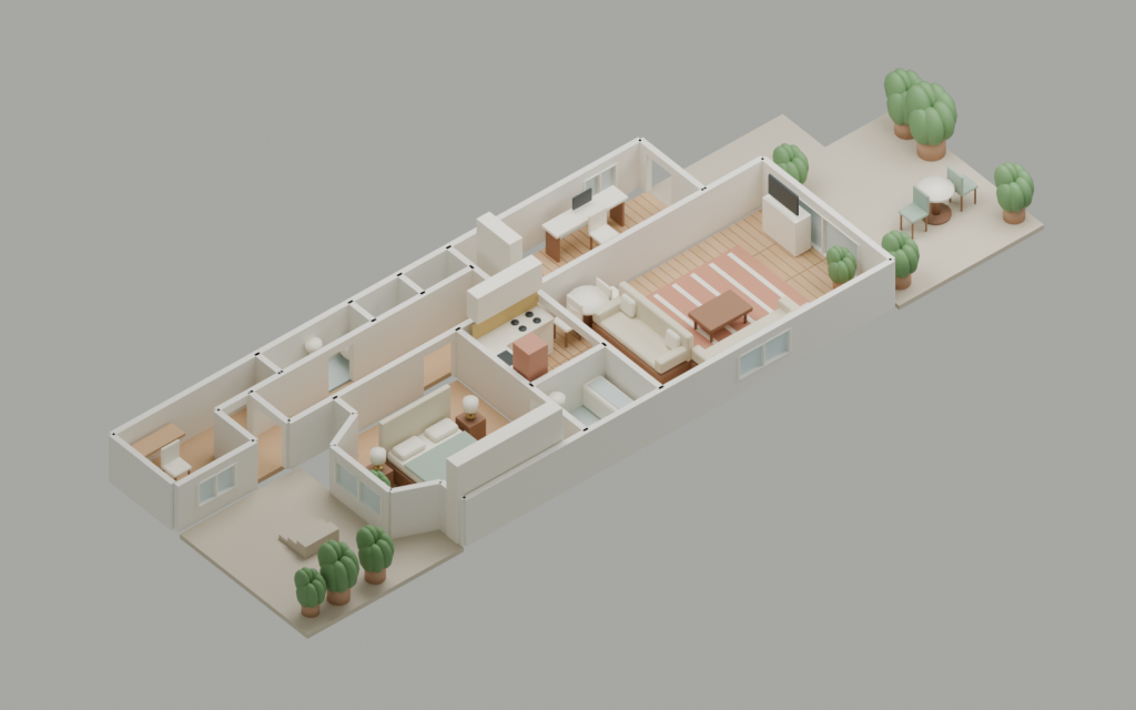 本次 Blender 模型實際渲染