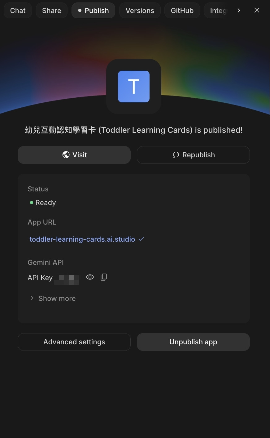 Day30 Publish Google Ai